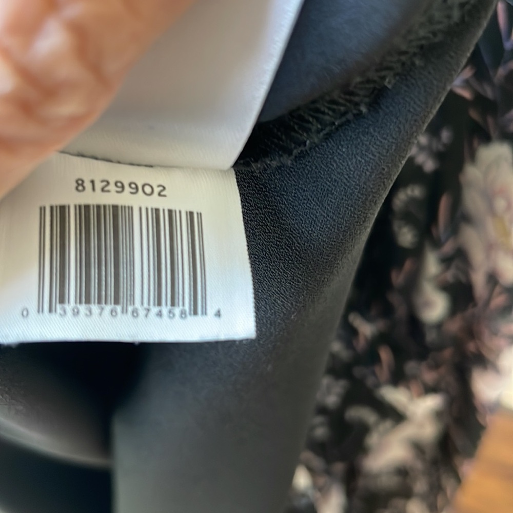 1. STATE XS Bloomsbury Black Floral Ruffle Dress - Picture 11 of 11